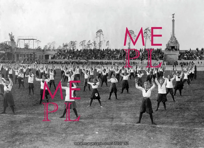 : Berlin gymnasts, 1917 : Berlin gymnasts, 1917