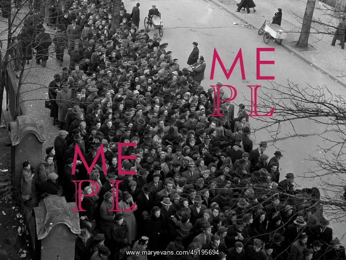 : Berlin - influx of refugees 1952 : Berlin - influx of refugees 1952