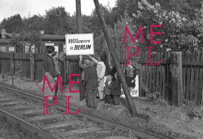  : Berlin - interzonal train 1949