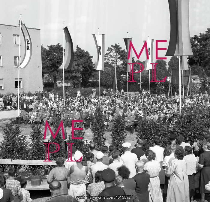 : Berlin - laying of foundation stone for Marienfelde Refugee : Berlin - laying of foundation stone for Marienfelde Refugee