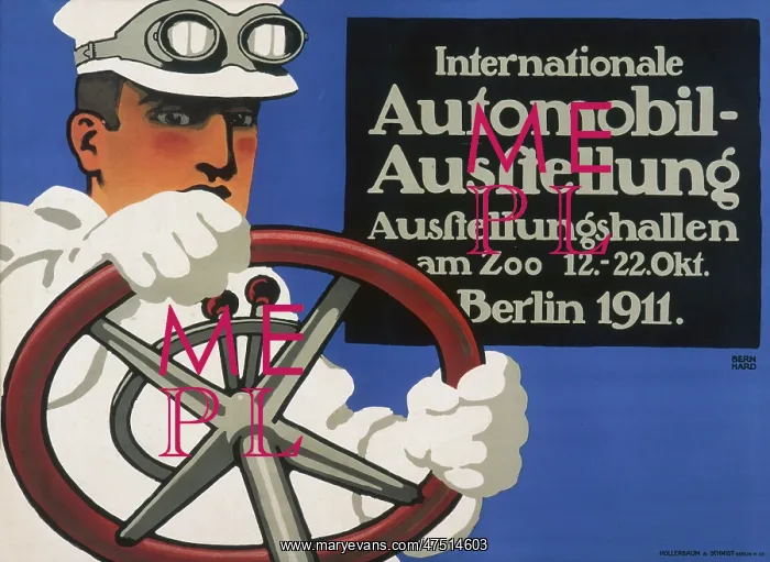 : BERLIN MOTOR RACE POSTER : BERLIN MOTOR RACE POSTER