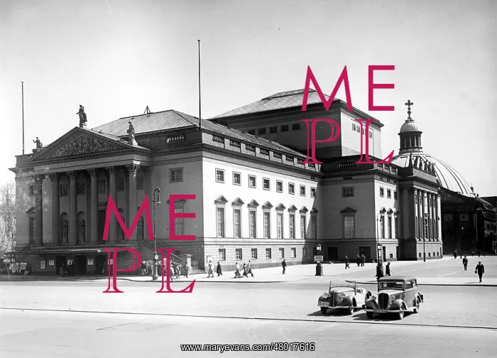 : Berlin State Opera Unter den Linden, 1938 : Berlin State Opera Unter den Linden, 1938