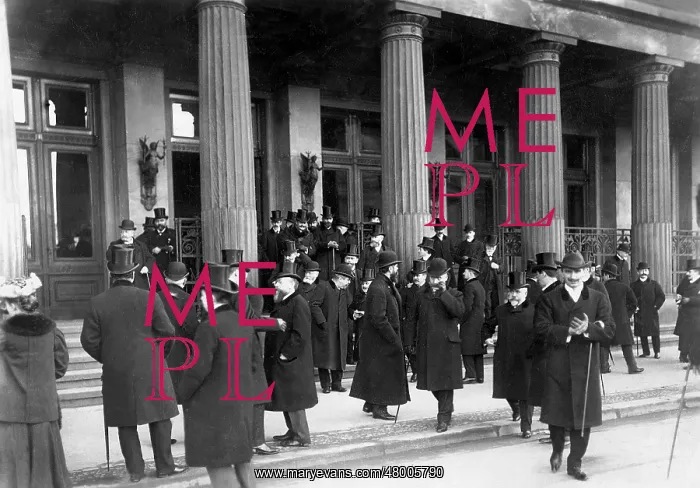 : Berlin Stock Market, 1912 : Berlin Stock Market, 1912
