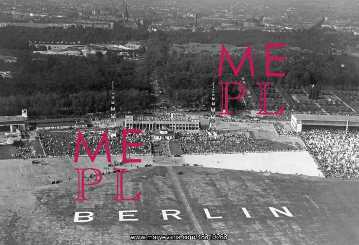 : The Berlin Tempelhof Airport, 1926 : The Berlin Tempelhof Airport, 1926