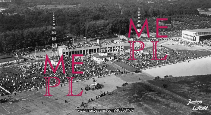 : Berlin Tempelhof Airport, 1935 : Berlin Tempelhof Airport, 1935