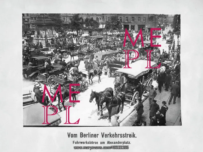 : Berlin traffic strike, March 1919 : Berlin traffic strike, March 1919