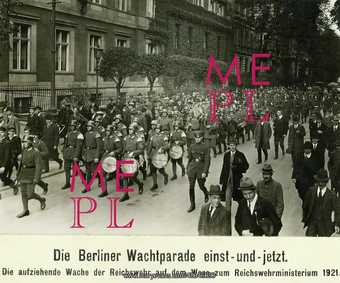 : Berlin Wachtparade - Guard Parade, 1921 : Berlin Wachtparade - Guard Parade, 1921