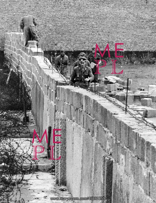 : Berlin Wall is heightened : Berlin Wall is heightened