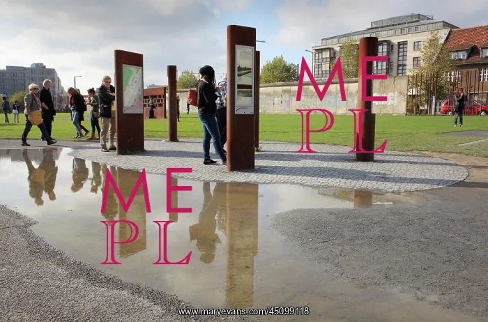 : Berlin Wall Memorial, Bernauer Strasse, Berlin, Germany : Berlin Wall Memorial, Bernauer Strasse, Berlin, Germany
