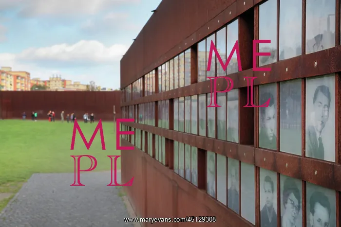 : Berlin Wall Memorial, Bernauer Strasse, Berlin, Germany : Berlin Wall Memorial, Bernauer Strasse, Berlin, Germany