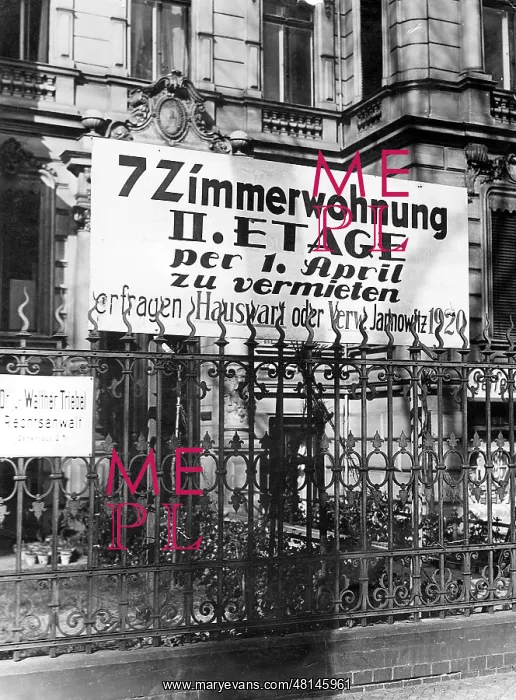 : Berlin's housing market, 1931 : Berlin's housing market, 1931