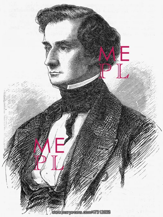 : BERLIOZ. HECTOR BERLIOZ (1803 - 1869), French composer in middle age : BERLIOZ. HECTOR BERLIOZ (1803 - 1869), French composer in middle age