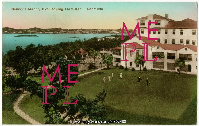 : Bermuda - Belmont Manor overlooking Hamilton : Bermuda - Belmont Manor overlooking Hamilton