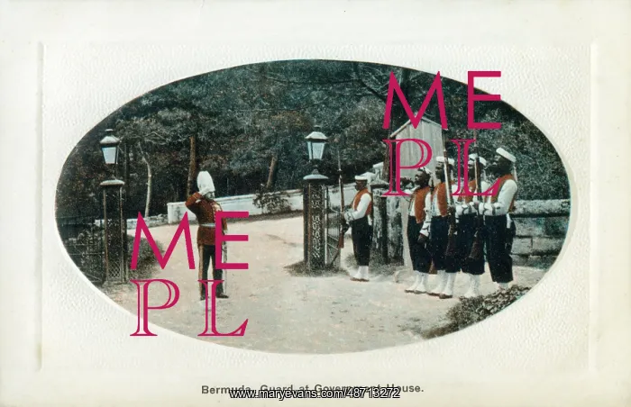 : Bermuda - The Guard at Government House : Bermuda - The Guard at Government House