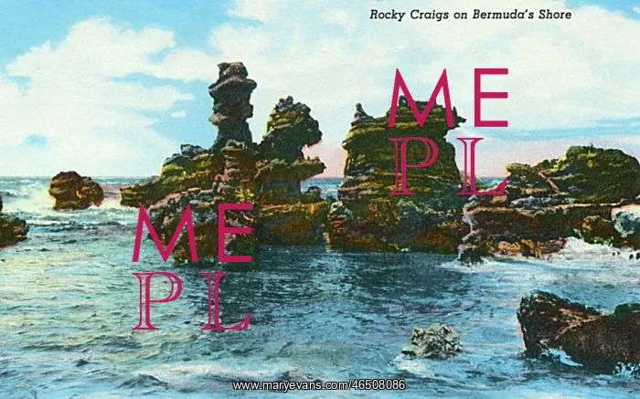 : Bermuda, Rocky Craigs just off the shore : Bermuda, Rocky Craigs just off the shore