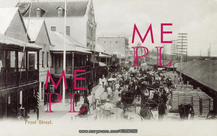 : Bermuda - Front Street, Hamilton : Bermuda - Front Street, Hamilton