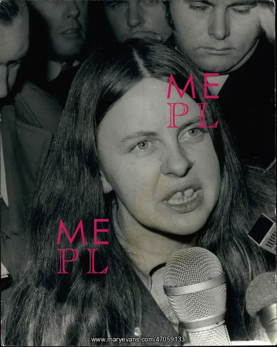 : Bernadette Devlin, MP for Mid-Ulster, Northern Ireland : Bernadette Devlin, MP for Mid-Ulster, Northern Ireland