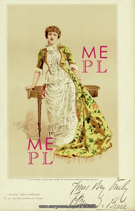  : BERNARD-BEERE, ACTRESS