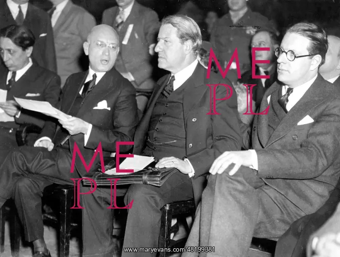 : Bernard Deutsch, Stephen Wise and James Wise, 1933 : Bernard Deutsch, Stephen Wise and James Wise, 1933