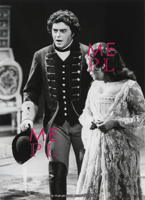 : Bernd Weikl as Ferdinand and Brigitte Fassbaender : Bernd Weikl as Ferdinand and Brigitte Fassbaender