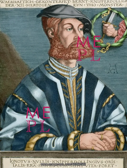: Bernhard Knipperdolling (c. 1495-1536). German leader of the : Bernhard Knipperdolling (c. 1495-1536). German leader of the