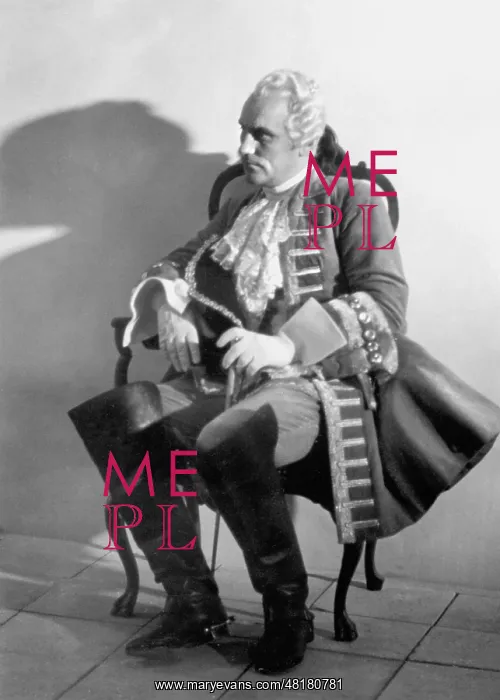 : Bernhard Minetti in Fridericus, 1936 : Bernhard Minetti in Fridericus, 1936