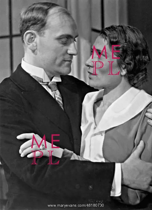  : Bernhard Minetti and Maria Sizanda in Easter, 1932