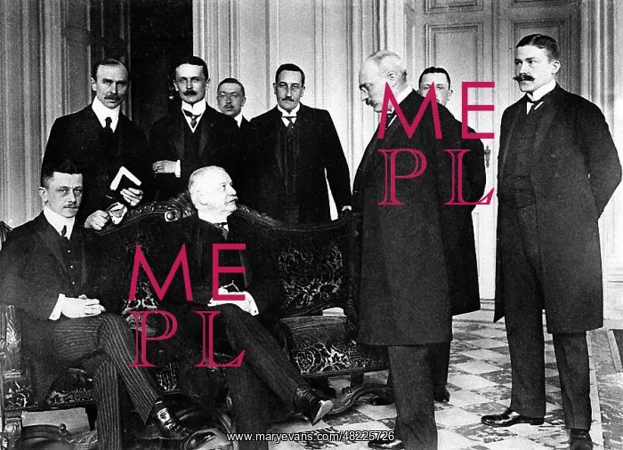 : Bernhard von Buelow in Vienna, 1908 : Bernhard von Buelow in Vienna, 1908