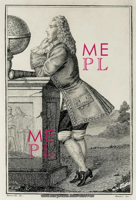 : BERNOUILLI, Daniel (1700-1782). Swiss mathematician : BERNOUILLI, Daniel (1700-1782). Swiss mathematician