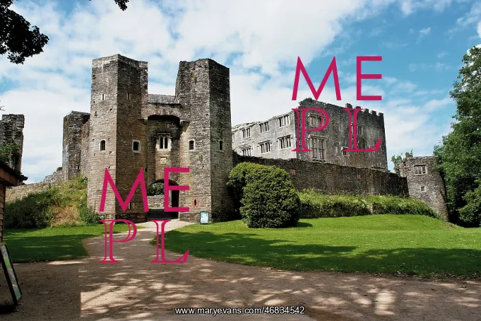 : Berry Pomeroy Castle near Totnes, Devon : Berry Pomeroy Castle near Totnes, Devon