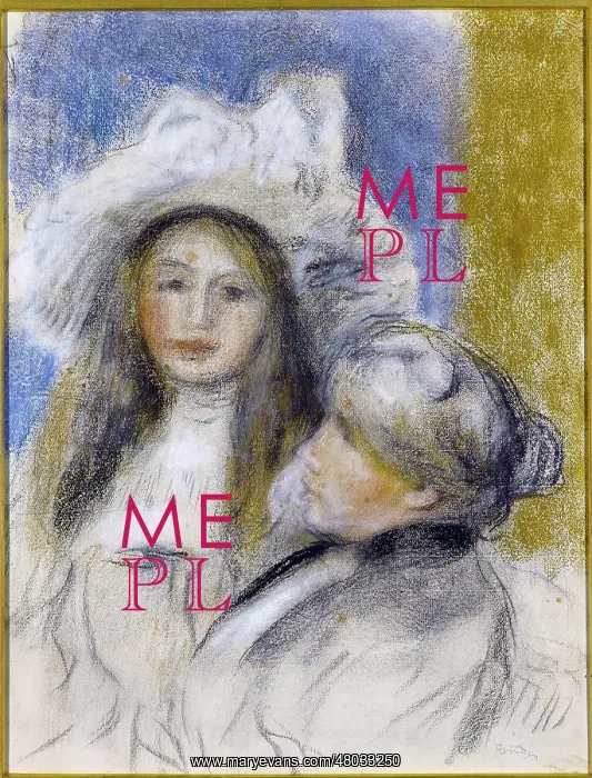 : Berthe Morisot and her daughter : Berthe Morisot and her daughter