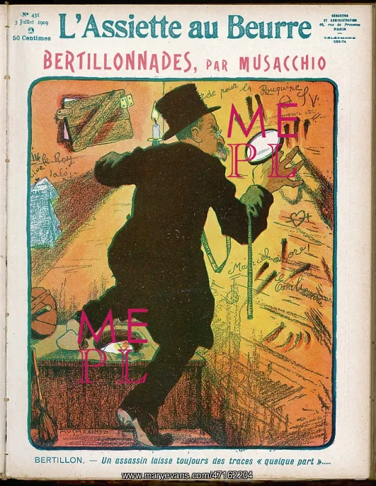 : BERTILLON SATIRE : BERTILLON SATIRE