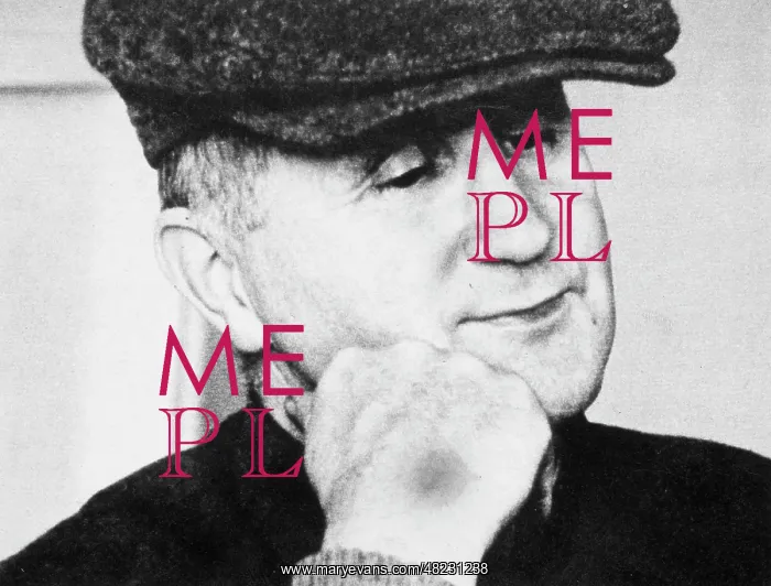 : Bertolt Brecht, around 1945 : Bertolt Brecht, around 1945