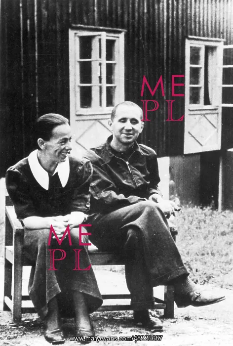 : Bertolt Brecht and Helene Weigel, 1940 : Bertolt Brecht and Helene Weigel, 1940