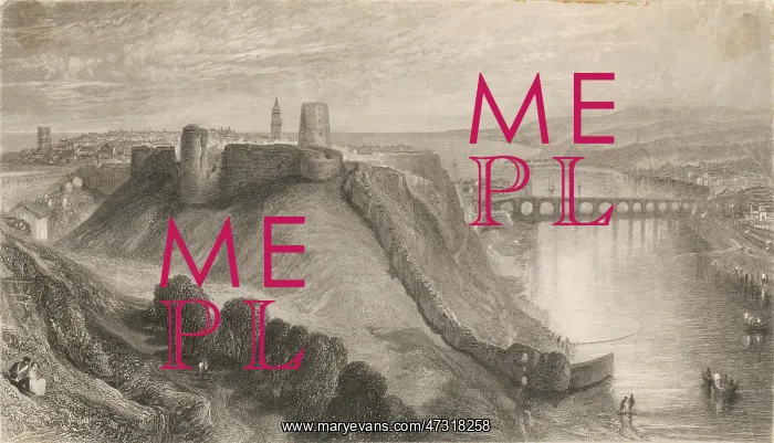 : BERWICK CASTLE / EARLY C19 : BERWICK CASTLE / EARLY C19
