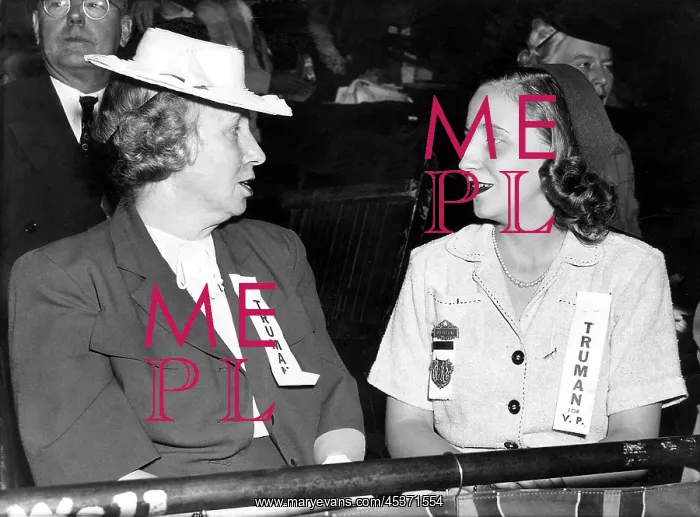  : Bess and Margaret Truman at the 1940 Democratic