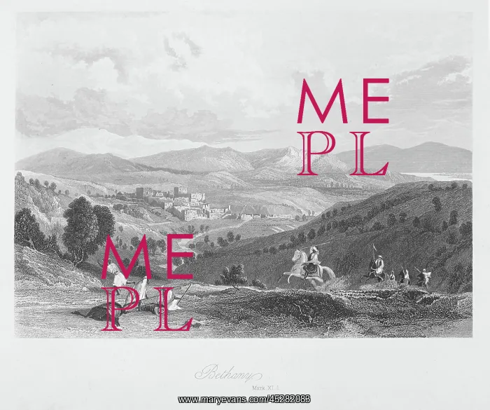 : Bethany - village - the home of Lazarus : Bethany - village - the home of Lazarus