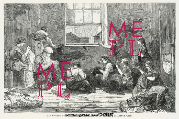 : BETHNAL GREEN SLUM 1863 : BETHNAL GREEN SLUM 1863