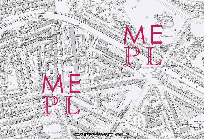  : Bethnal Green workhouse map