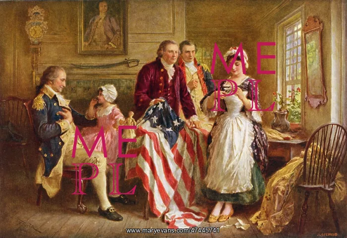 : Betsy Ross, 1777 : Betsy Ross, 1777
