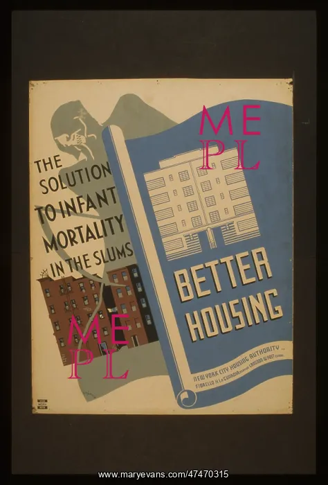 : Better housing The solution to infant mortality in the slums : Better housing The solution to infant mortality in the slums