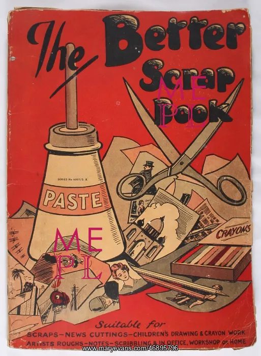 : The better scrap book cover, font, paste, photos : The better scrap book cover, font, paste, photos
