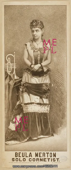  : Beula Merton, solo cornetist