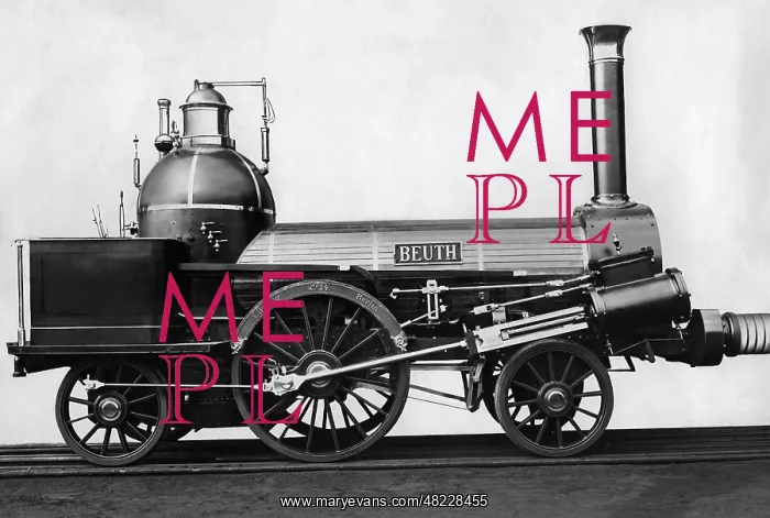 : The Beuth locomotive, 1844 : The Beuth locomotive, 1844