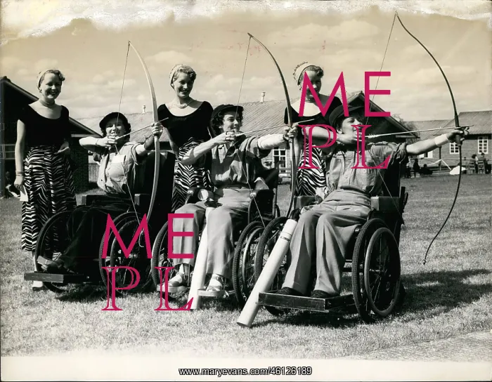 : The Beverley Sisters Attend Stoke Mandeville Games : The Beverley Sisters Attend Stoke Mandeville Games