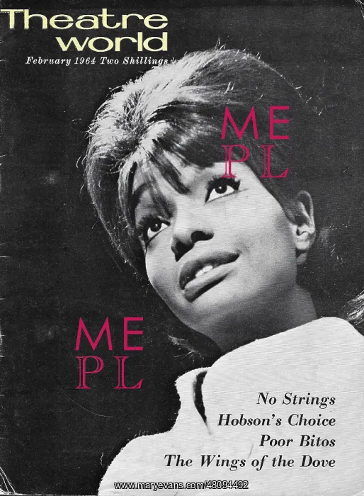 : Beverly Todd in No Strings (cover of Theatre World) : Beverly Todd in No Strings (cover of Theatre World)