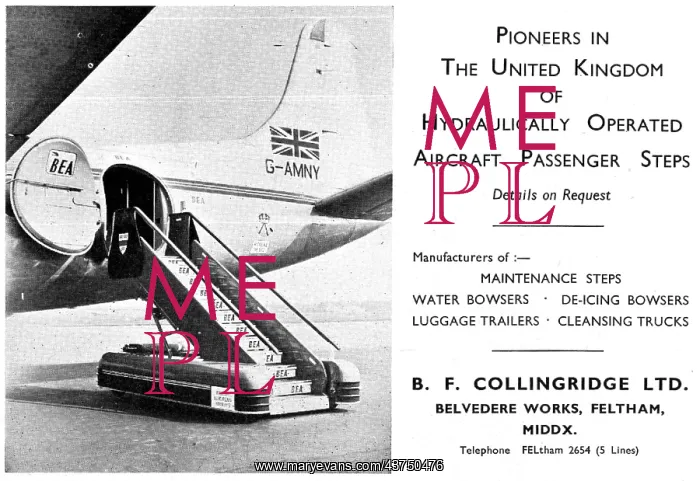 : B.F.Collingridge Hydraulically Operated : B.F.Collingridge Hydraulically Operated
