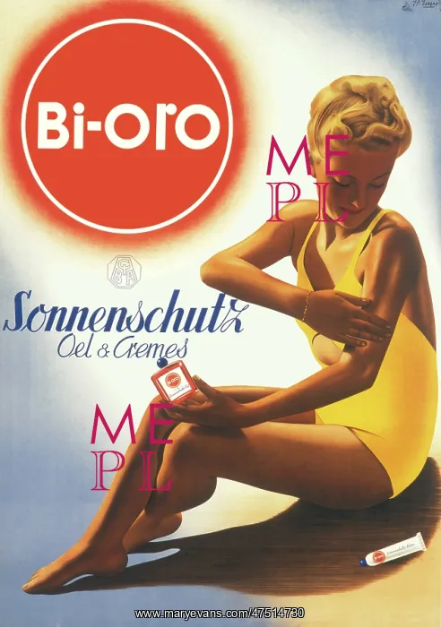 : Bi oro advertising poster : Bi oro advertising poster