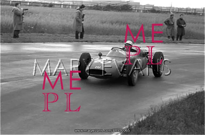 : Bianchi in Cooper-Maserati, Aintree, England : Bianchi in Cooper-Maserati, Aintree, England