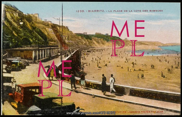  : BIARRITZ / BEACH 1920S?